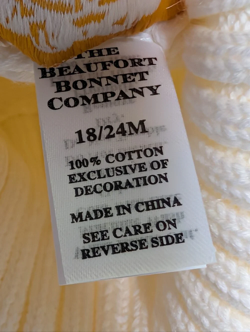 TBBC The Beaufort Bonnet Company Townsend Turtleneck Sweater 18-24M Pearl Gold